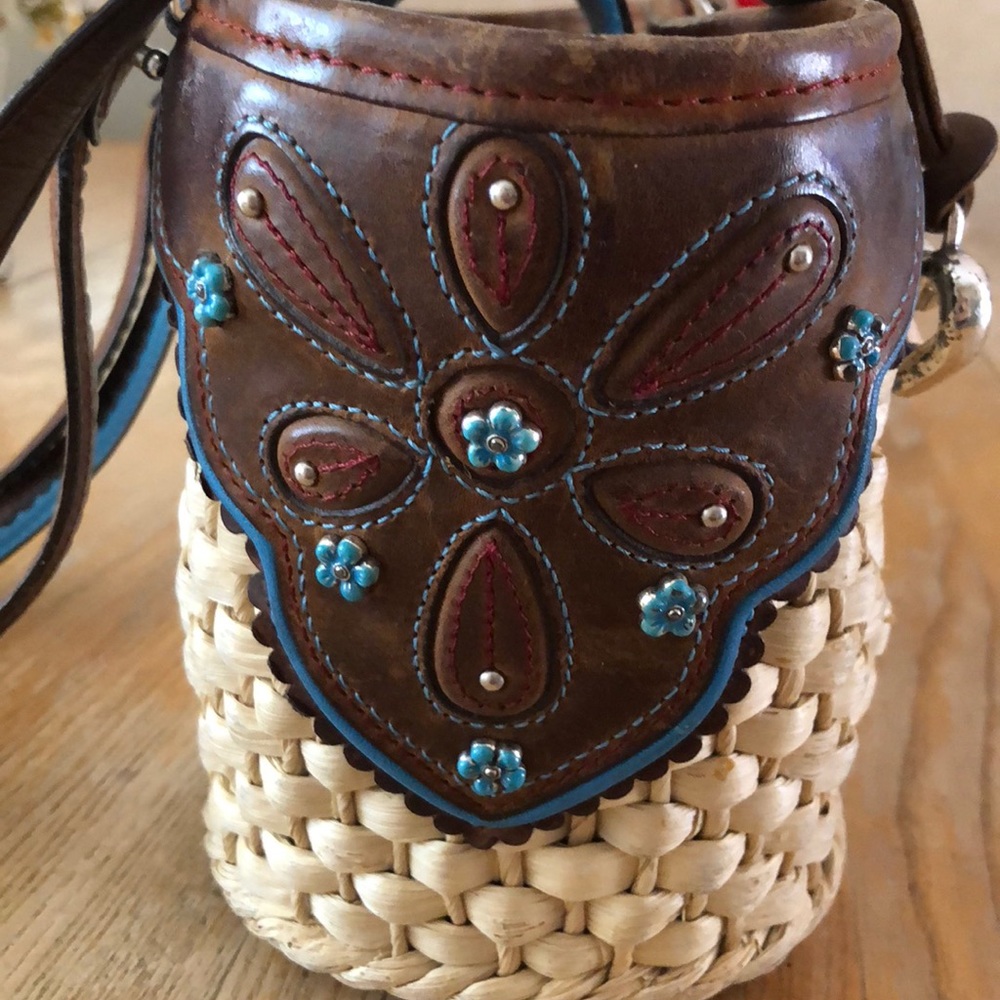 Brighton Straw Bag. - Picture 3 of 7